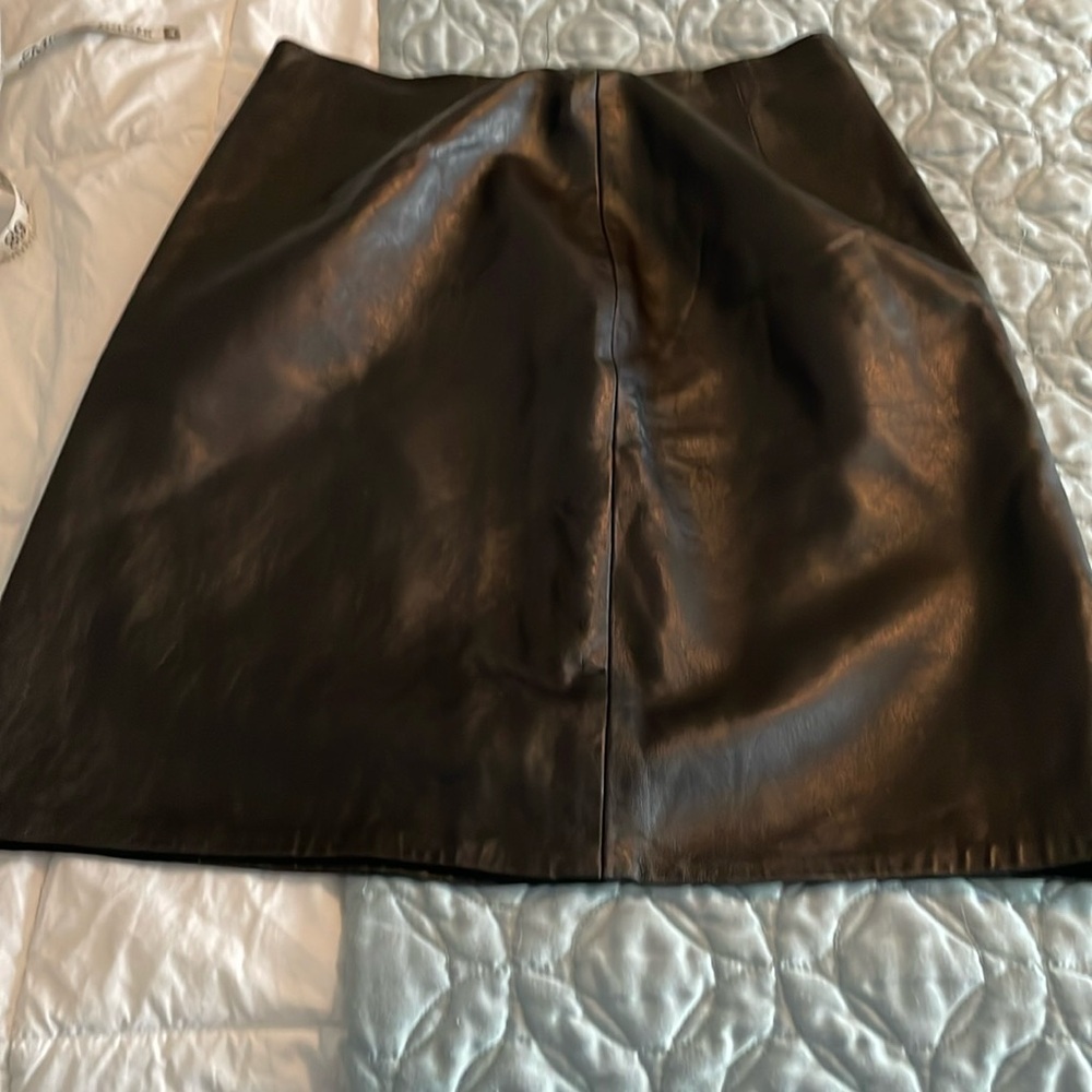 Firenze leather skirt, size 12